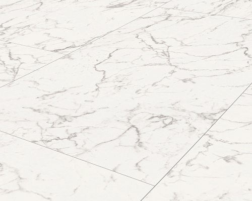 картинка D2921 Carrara Marble кварцвинил SPC нового поколения, дизайнерский инженерный мрамор The Floor сделано в Германии картинка D2921 Carrara Marble SPC нового поколения, дизайнерский инженерный мрамор The Floor